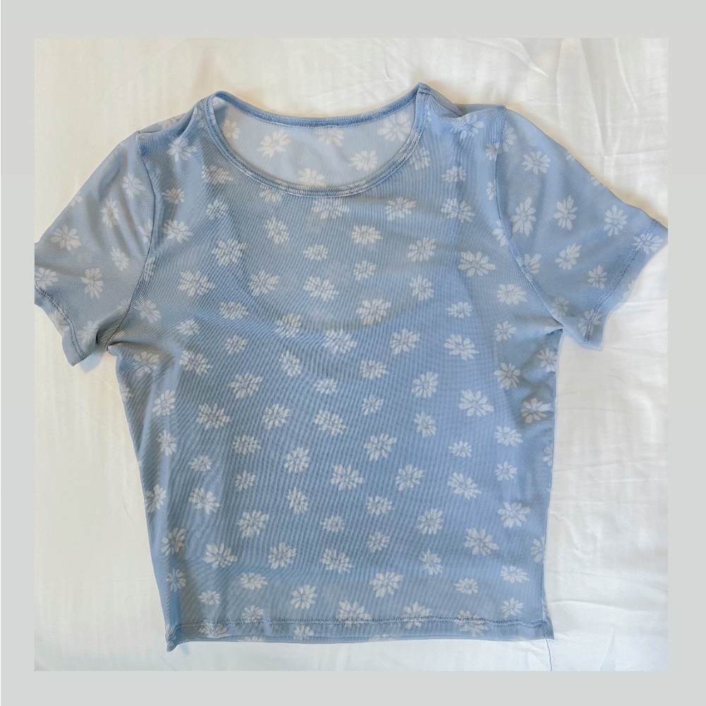 hollister mesh top